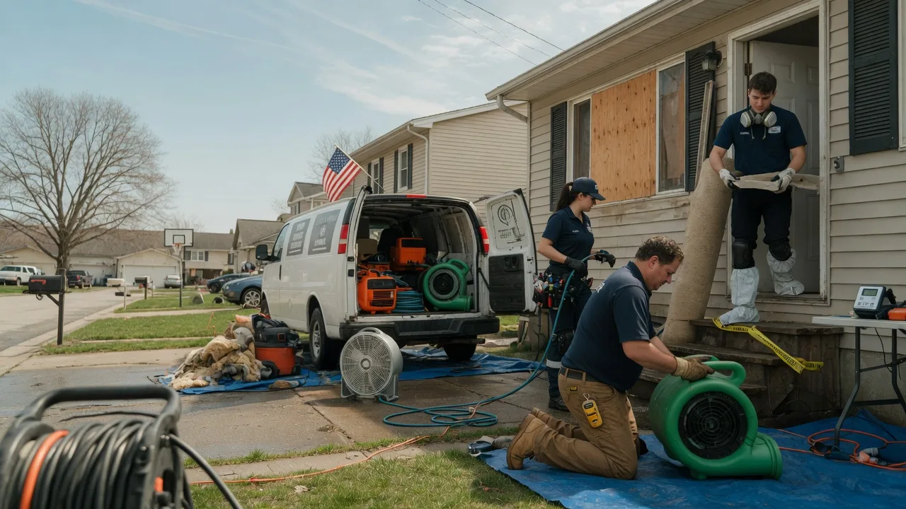 Water Damage Restoration in Delta, LA near me